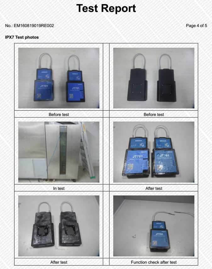 Водоустойчивые умные электронные приборы ISO9001 контроля температуры холодовой цепи замка 19
