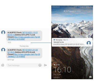 Водоустойчивые умные электронные приборы ISO9001 контроля температуры холодовой цепи замка 6