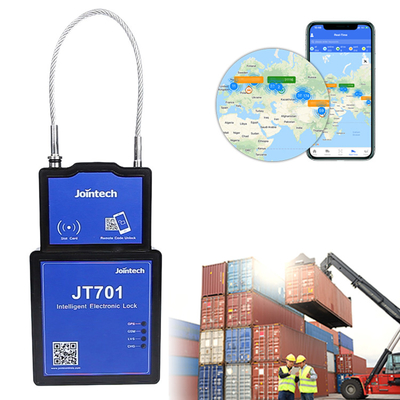 JT701 Electronic Container GPS Tracking Padlock Seal Device Truck Smart Tracker