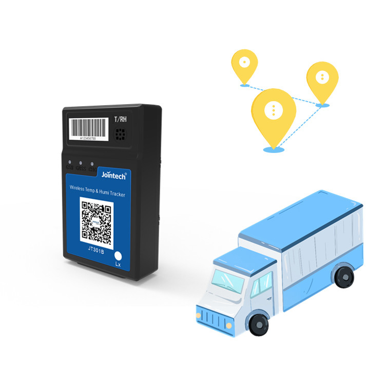 high accurate GPS Tracking Device Temperature Humidity Monitoring For Reefer Cargo